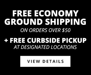 Free Shipping and Curbside Pick up